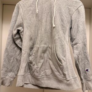 Champion Heather Gray Reverse Weave Hoodie